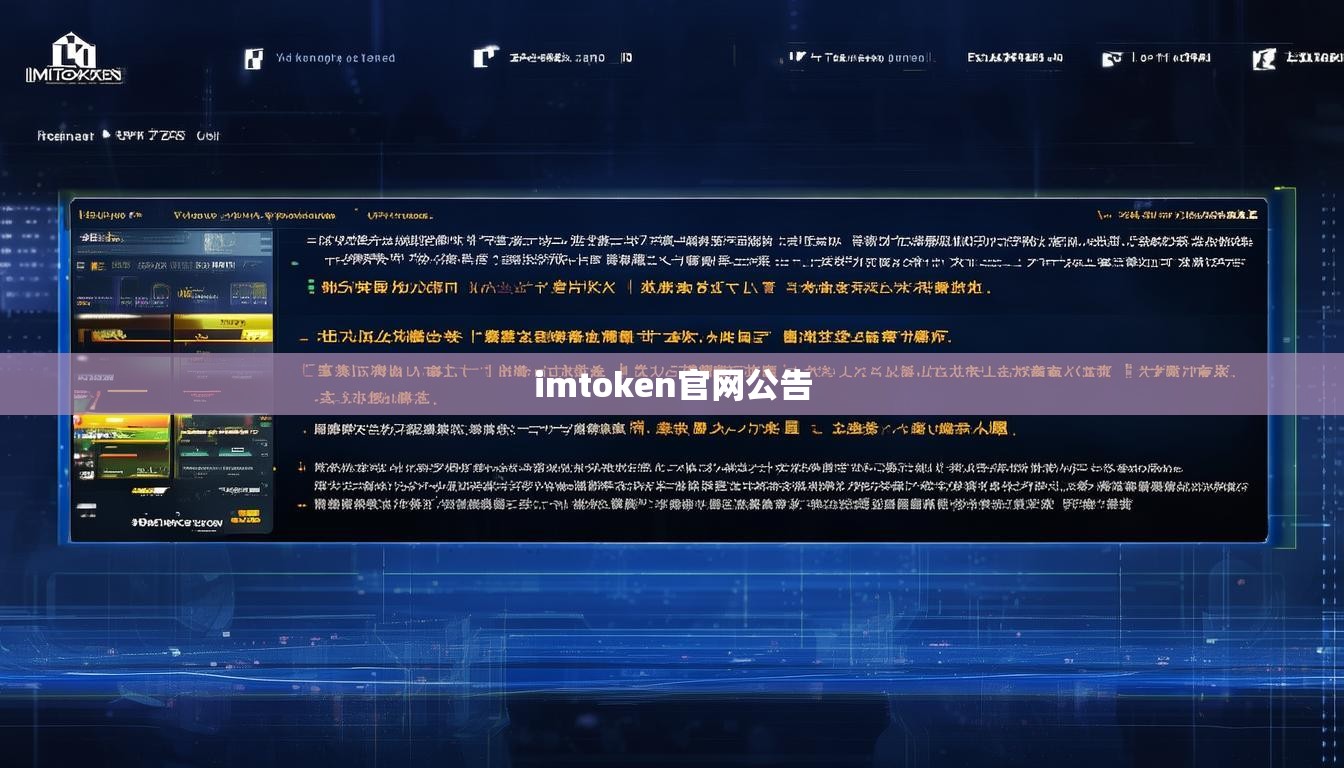 imtoken官网公告