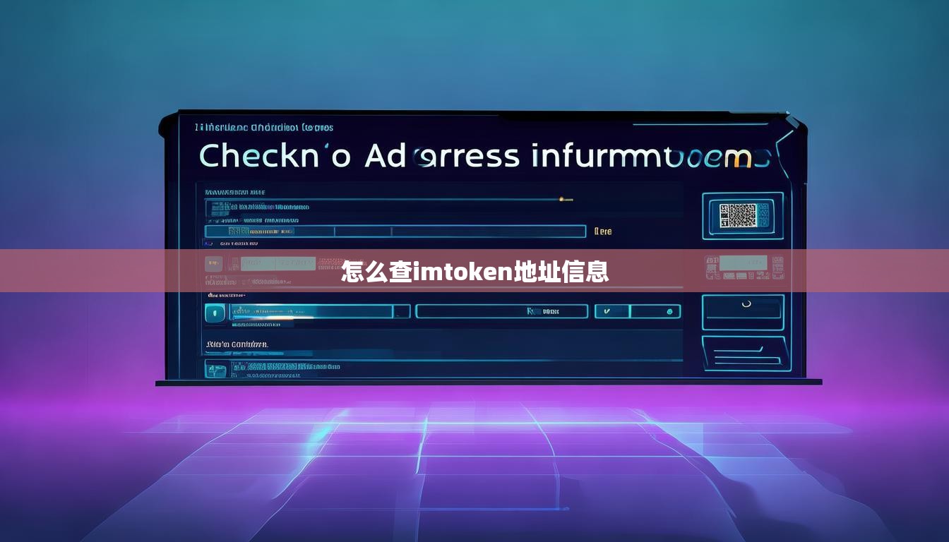 怎么查imtoken地址信息