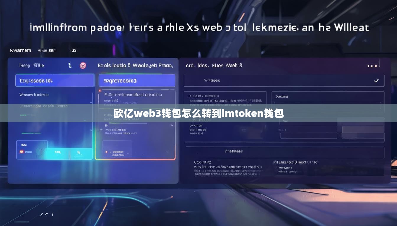 欧亿web3钱包怎么转到imtoken钱包