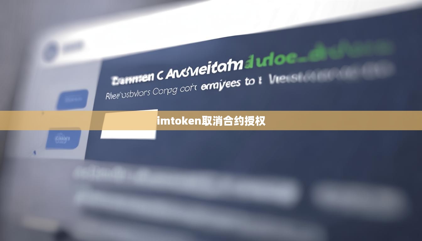 imtoken取消合约授权