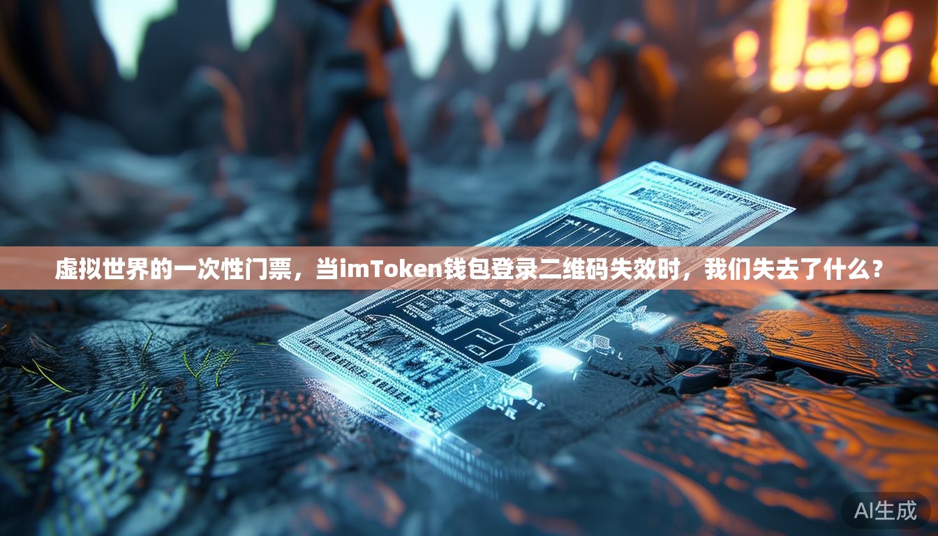 虚拟世界的一次性门票，当imToken钱包登录二维码失效时，我们失去了什么？
