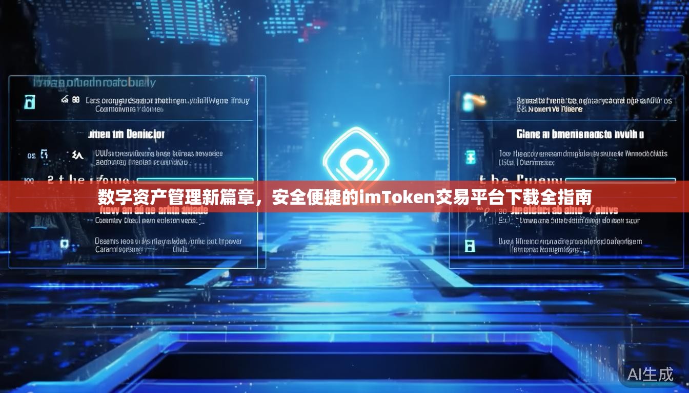 数字资产管理新篇章，安全便捷的imToken交易平台下载全指南