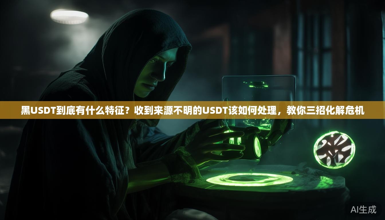 黑USDT到底有什么特征？收到来源不明的USDT该如何处理，教你三招化解危机
