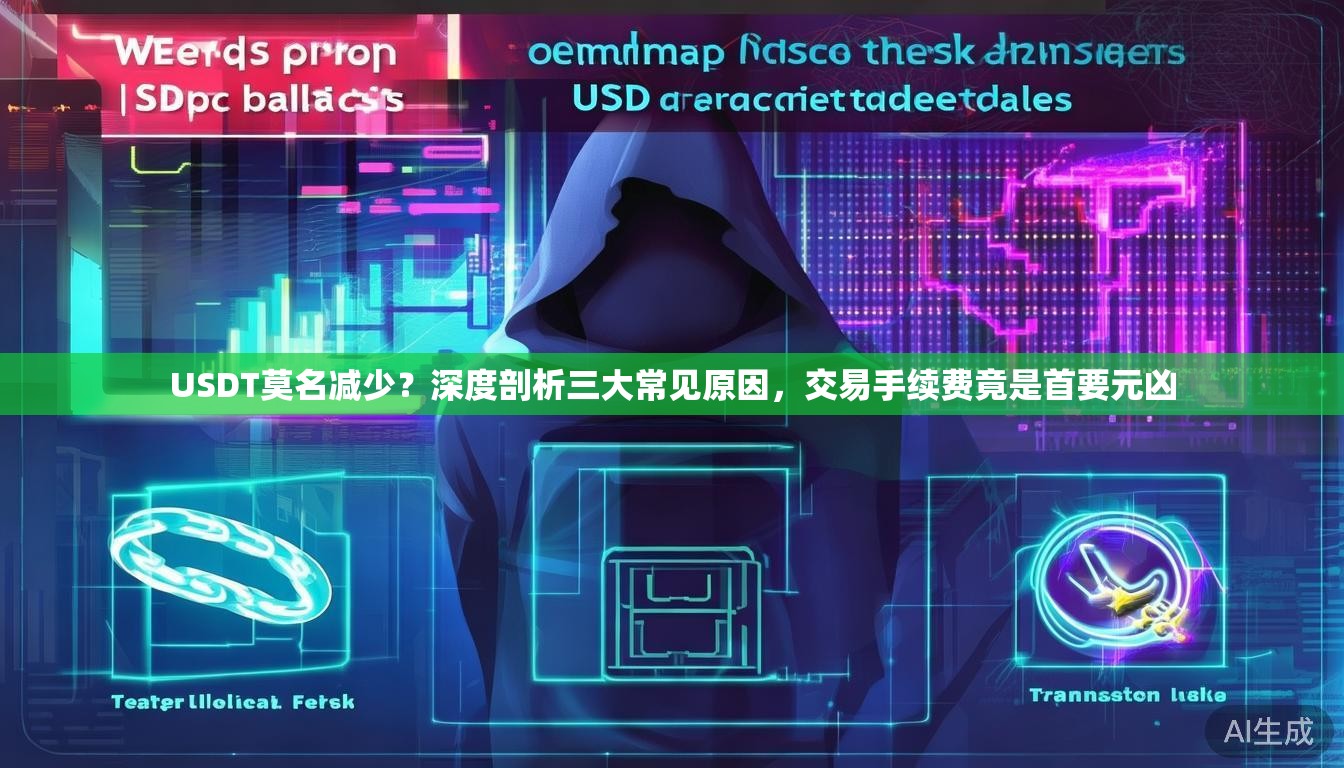 USDT莫名减少？深度剖析三大常见原因，交易手续费竟是首要元凶