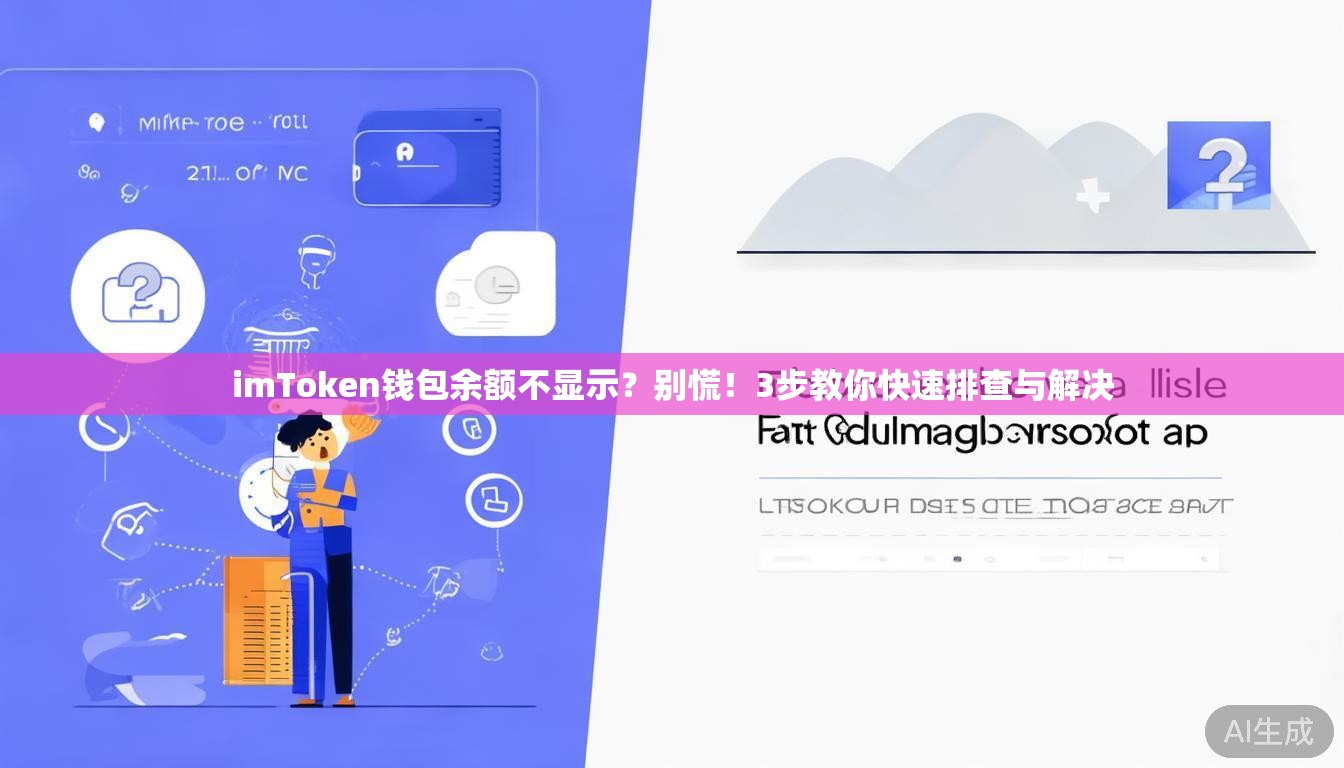 imToken钱包余额不显示？别慌！3步教你快速排查与解决