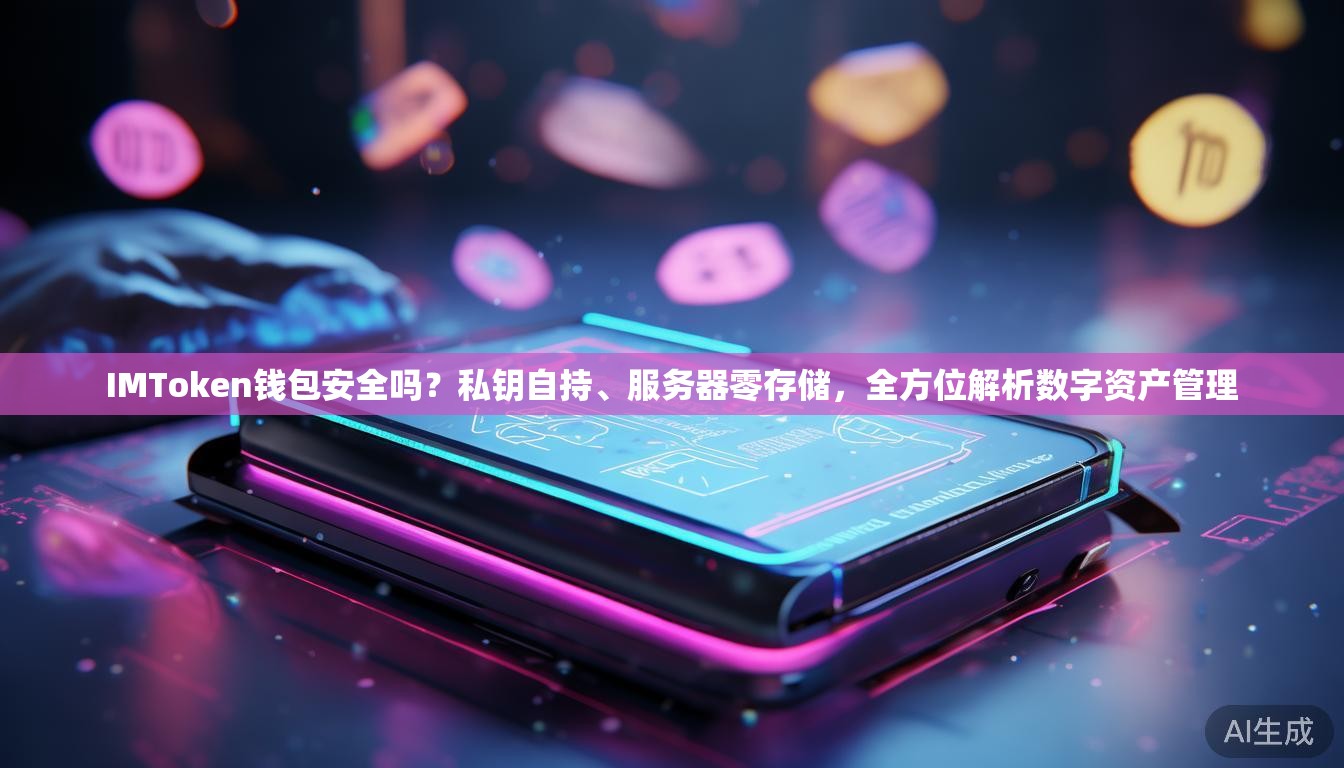 IMToken钱包安全吗？私钥自持、服务器零存储，全方位解析数字资产管理