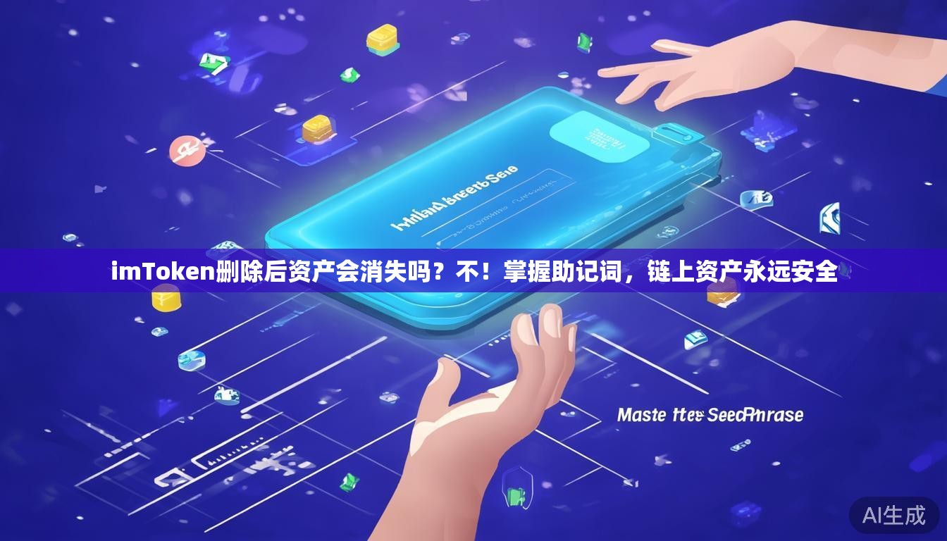 imToken删除后资产会消失吗？不！掌握助记词，链上资产永远安全