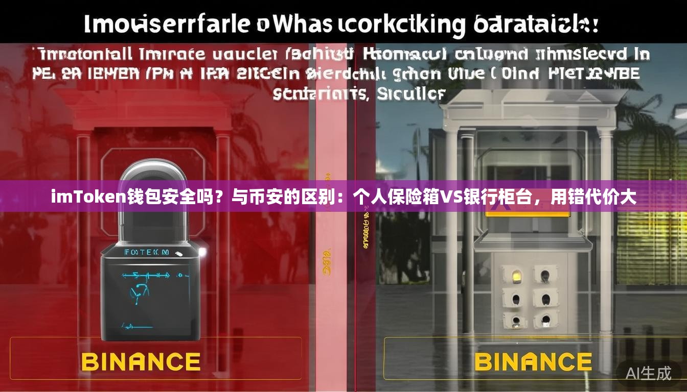 imToken钱包安全吗？与币安的区别：个人保险箱VS银行柜台，用错代价大