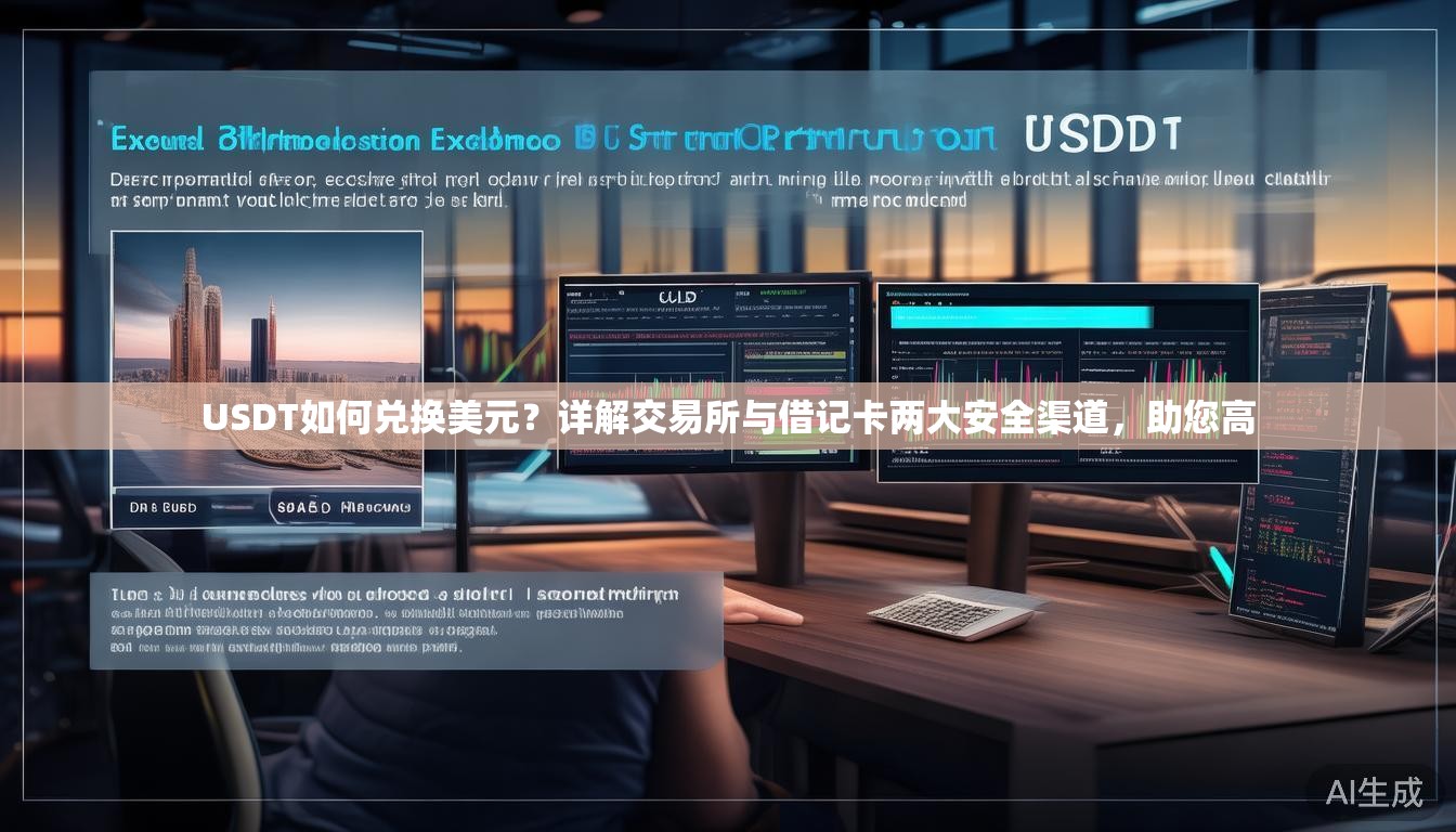 USDT如何兑换美元？详解交易所与借记卡两大安全渠道，助您高