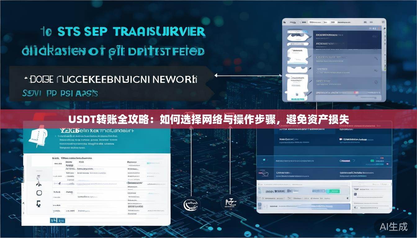 USDT转账全攻略：如何选择网络与操作步骤，避免资产损失