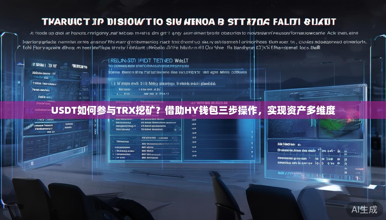 USDT如何参与TRX挖矿？借助HY钱包三步操作，实现资产多维度