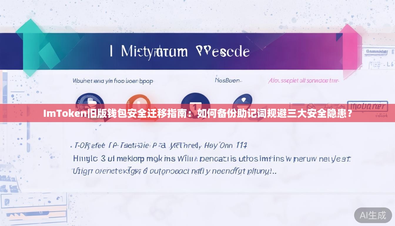ImToken旧版钱包安全迁移指南：如何备份助记词规避三大安全隐患？
