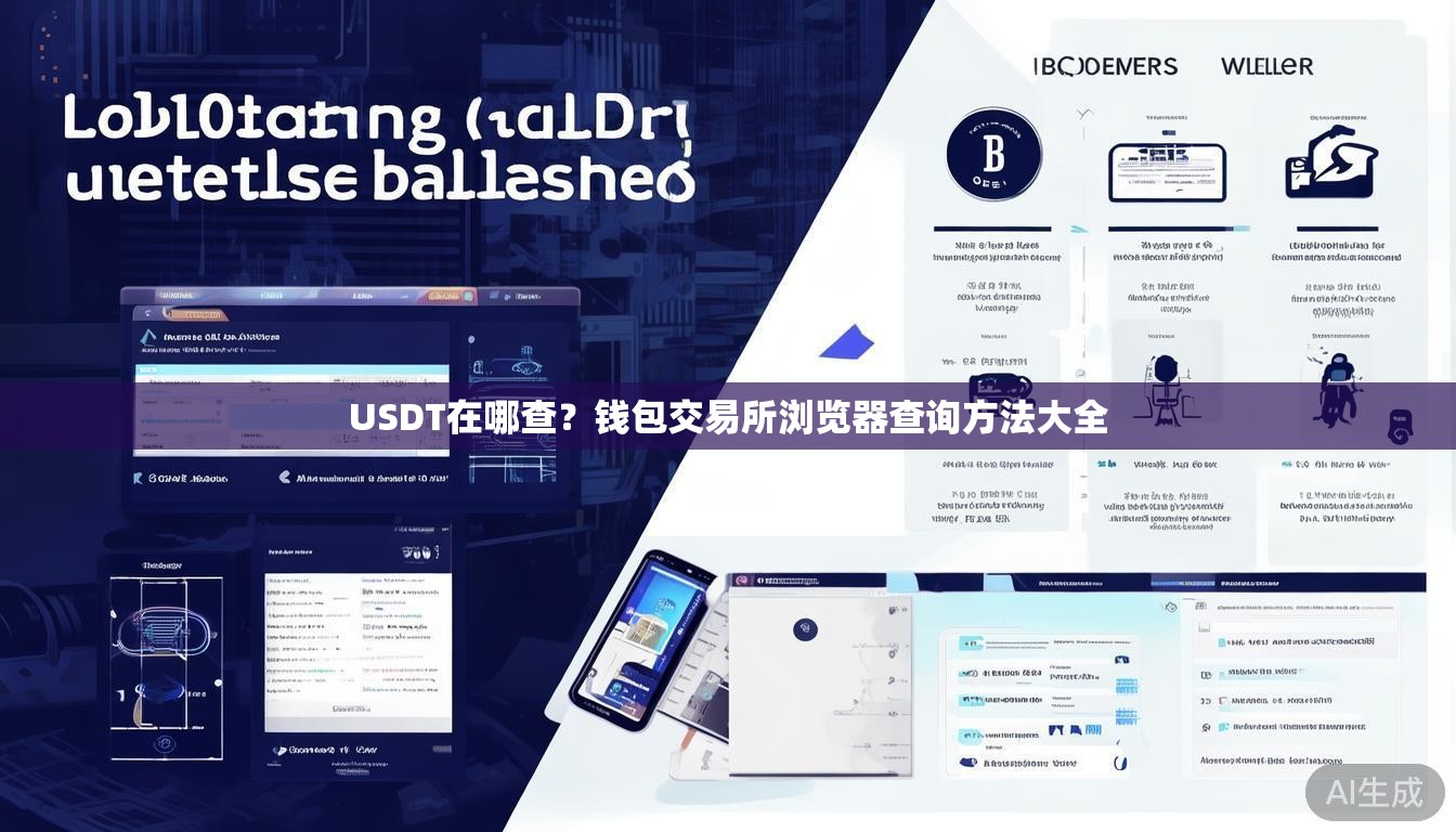 USDT在哪查？钱包交易所浏览器查询方法大全