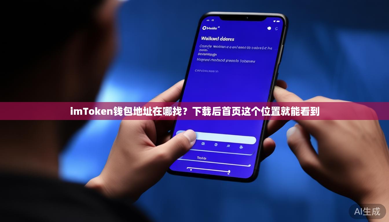 imToken钱包地址在哪找？下载后首页这个位置就能看到