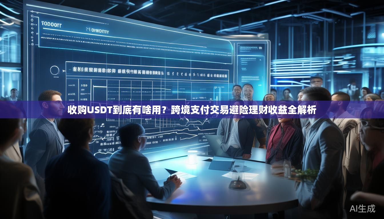 收购USDT到底有啥用？跨境支付交易避险理财收益全解析