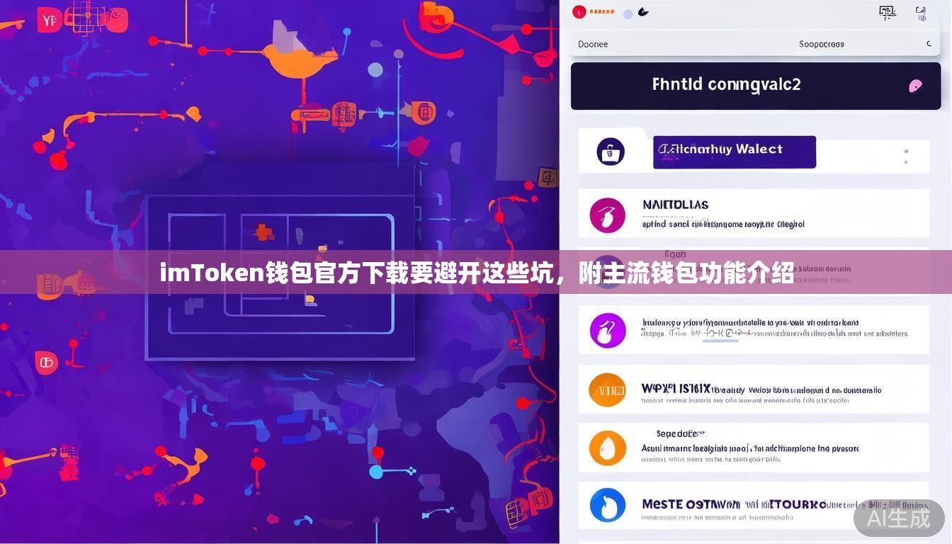 imToken钱包官方下载要避开这些坑，附主流钱包功能介绍