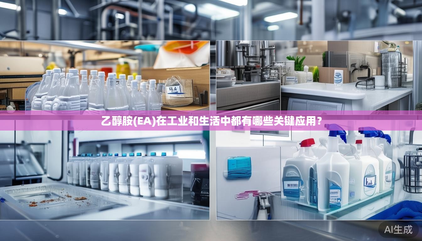 乙醇胺(EA)在工业和生活中都有哪些关键应用？