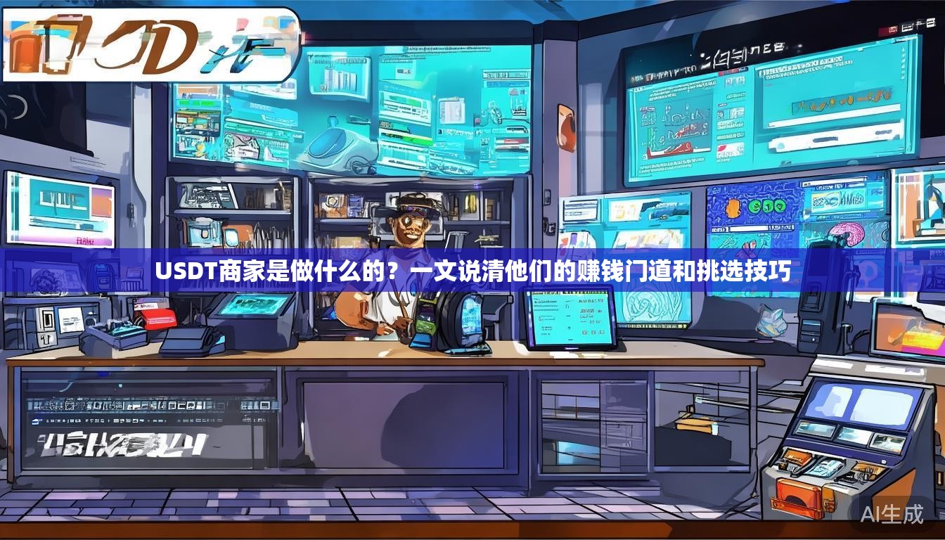 USDT商家是做什么的？一文说清他们的赚钱门道和挑选技巧