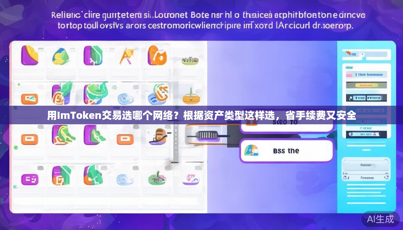 用ImToken交易选哪个网络？根据资产类型这样选，省手续费又安全