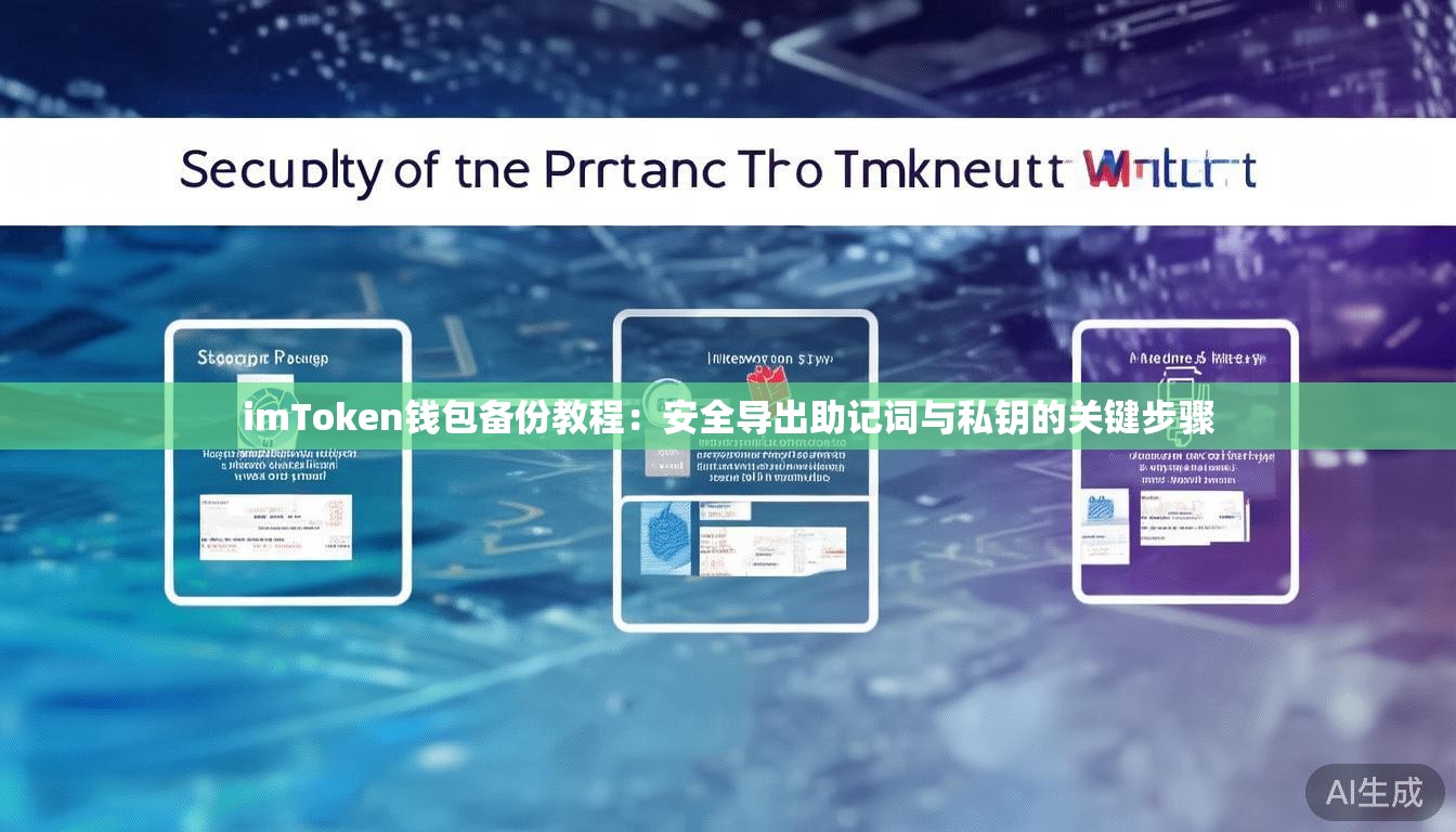 imToken钱包备份教程：安全导出助记词与私钥的关键步骤