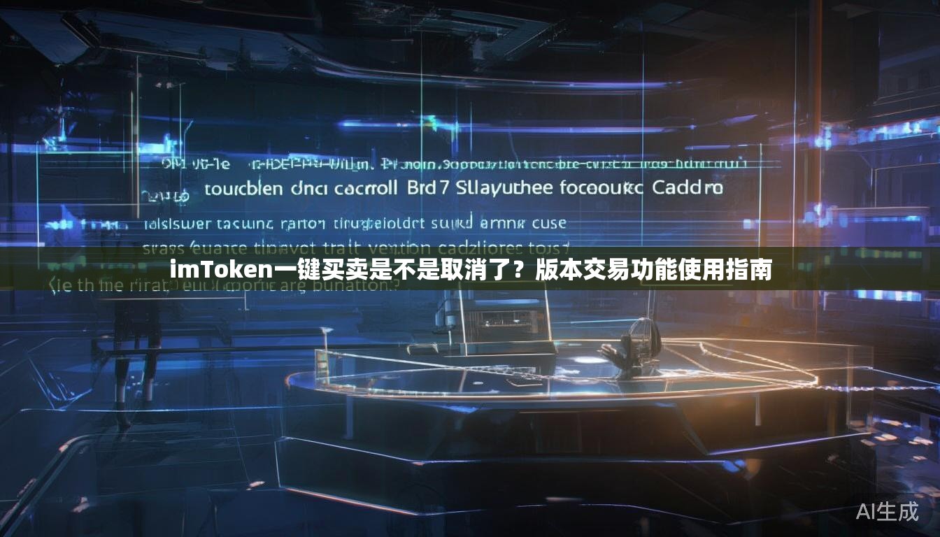 imToken一键买卖是不是取消了？版本交易功能使用指南