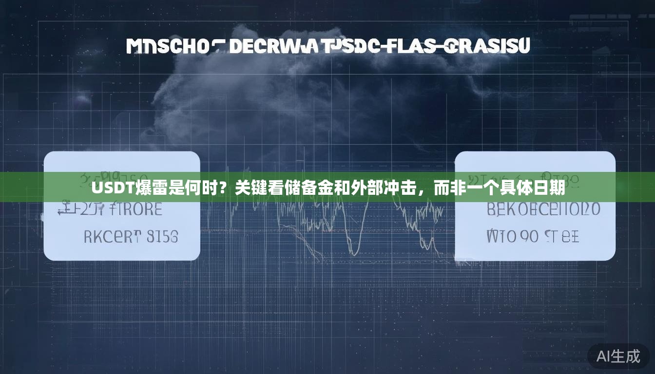 USDT爆雷是何时？关键看储备金和外部冲击，而非一个具体日期